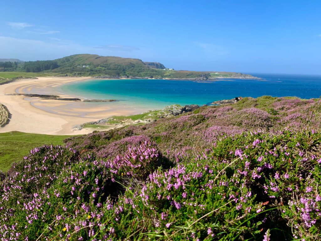 View over Kiloran Bay Colonsay